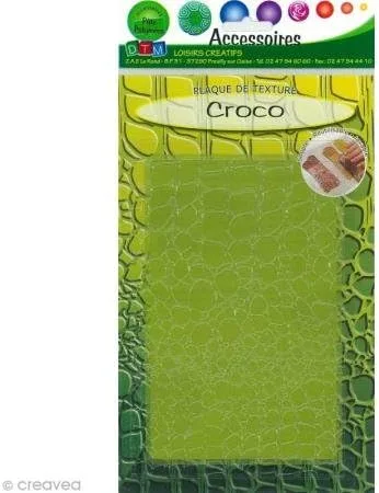 DTM FIMO deska do tekstury skóry krokodila
