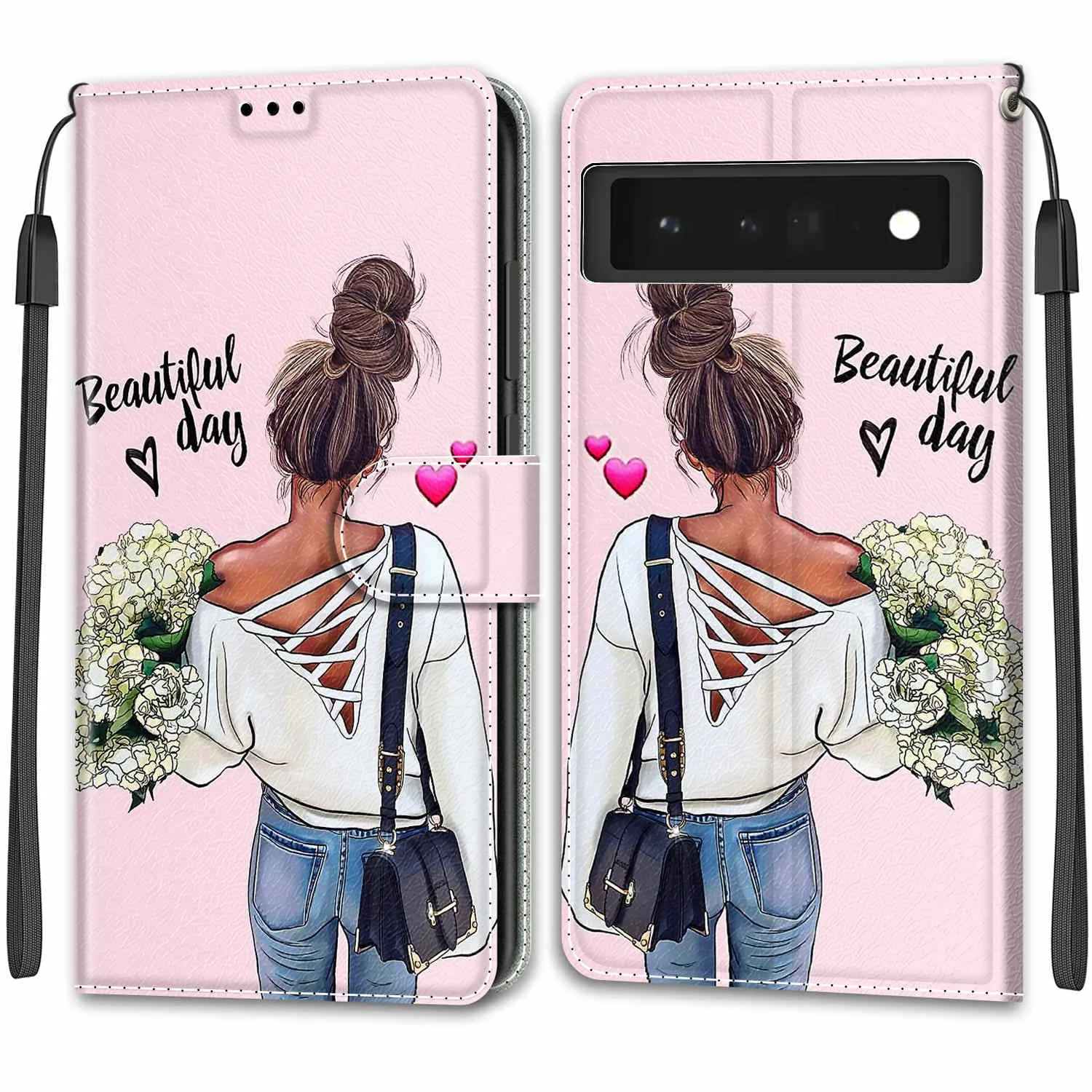 Feyten portfelowe etui dla Google Pixel 6 Pro
