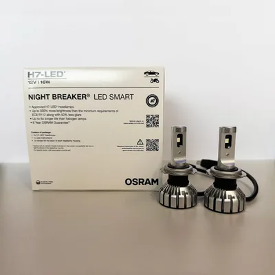 LED żarówki H7 OSRAM Night Breaker LED Smart 64210DWNBSM 2 szt.