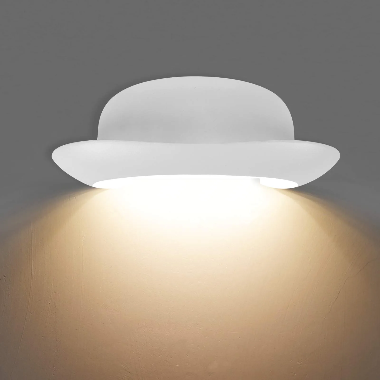 LED kinkiet ścienny 12 W IP65 3000 K biały