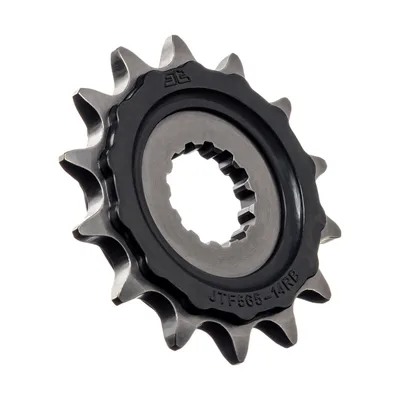 Przednie zębate koło łańcucha JT JTF565.14RB 14 zębów z gumowym tłumieniem SCM420 JT Sprockets