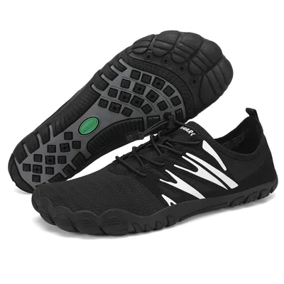 Męskie barefoot buty do wody SAGUARO, czarne, 46 EU