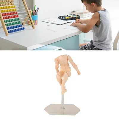 Figurka ruchoma męska do rysowania Yctze typ 11 ze stojakiem
