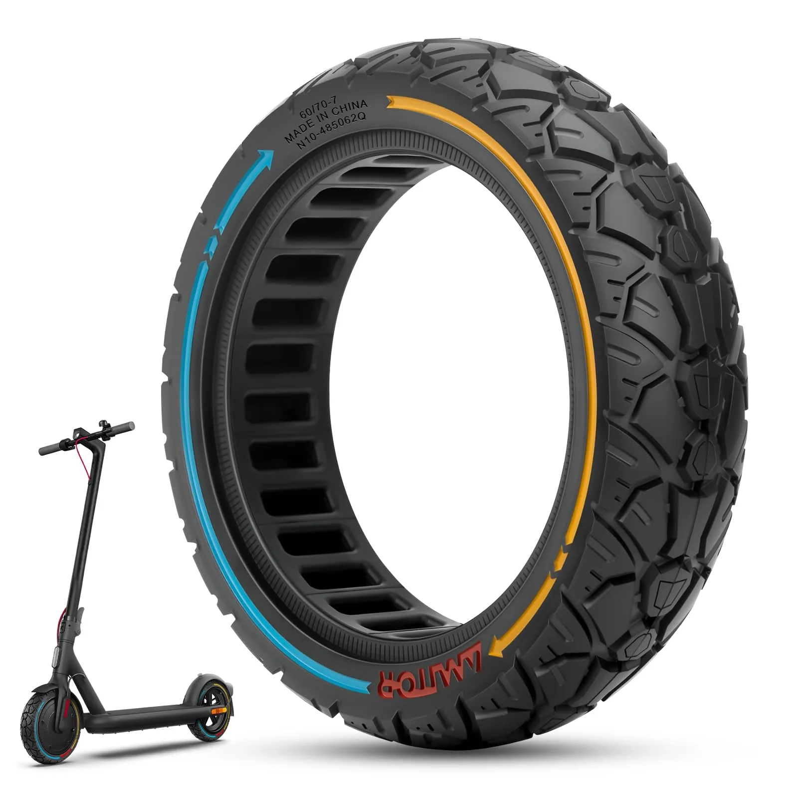 Pełna opona Amitor 60/70-7.0 Xiaomi 4 Pro 1. generacja 1 szt.