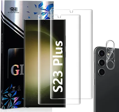 MSTJRY szkła na wyświetlacz i aparat Samsung Galaxy S23 Plus 2+1 szt.